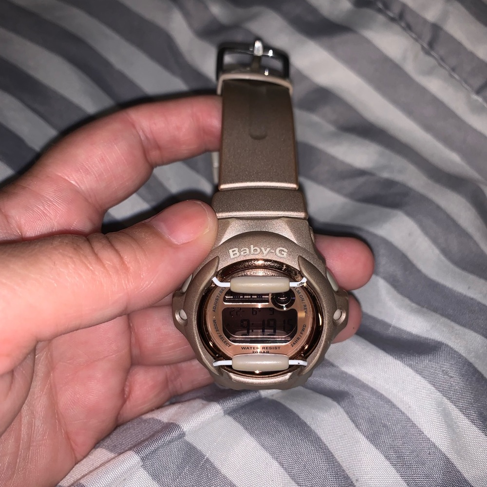 Rose Gold G Shock Baby G
